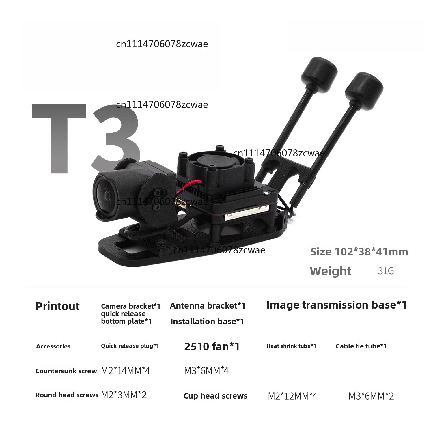 ZOCI-O3 O4 HD Transmission Coo - Drone Kit Racing ulasan dan harga