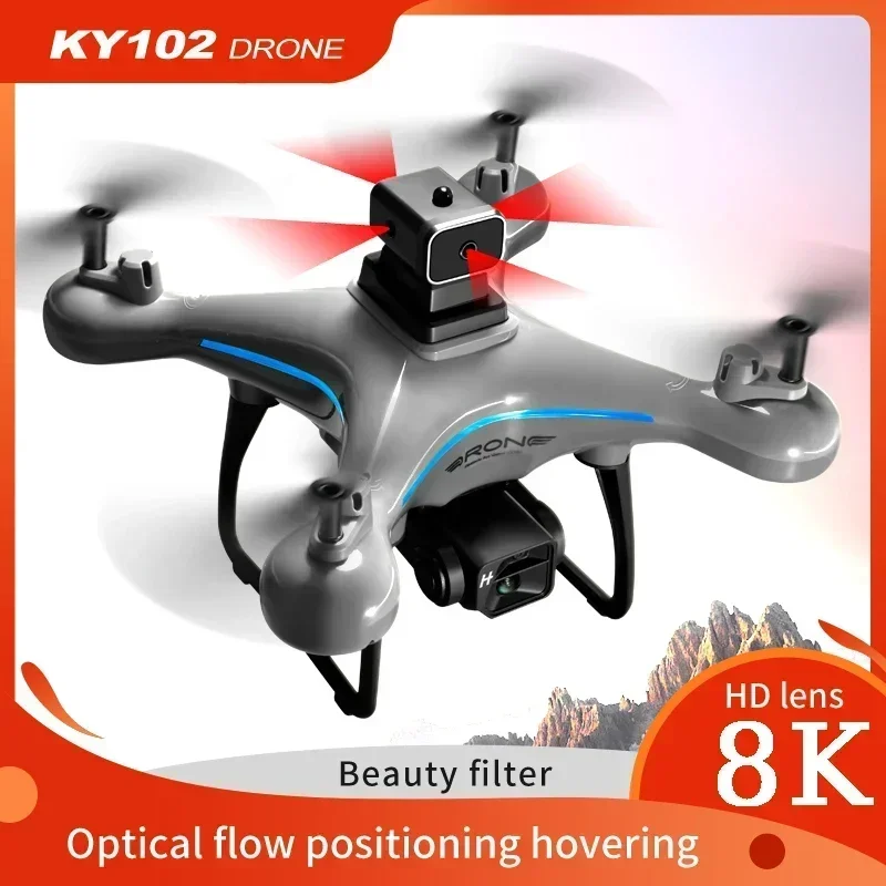 KY102 Drone RC 8K kamera ganda - Drone Kit Vtol ulasan dan harga